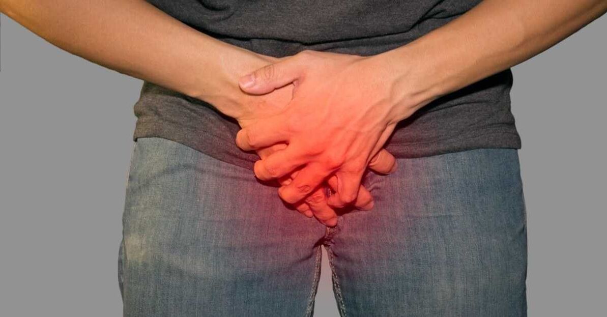 Douleur dans l'aine pendant la décharge pathologique